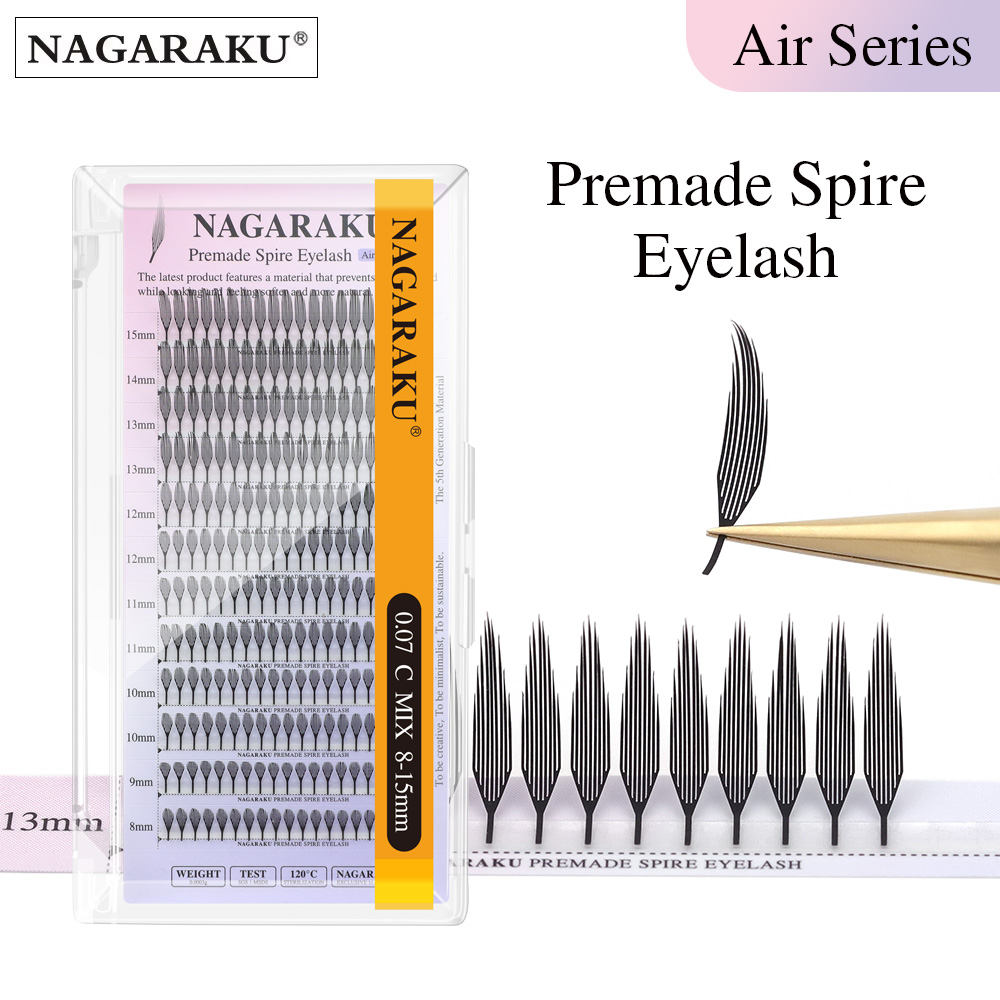 Eyelash Extension Yy - NAGARAKU Premade Spire Eyelash Anime Effect