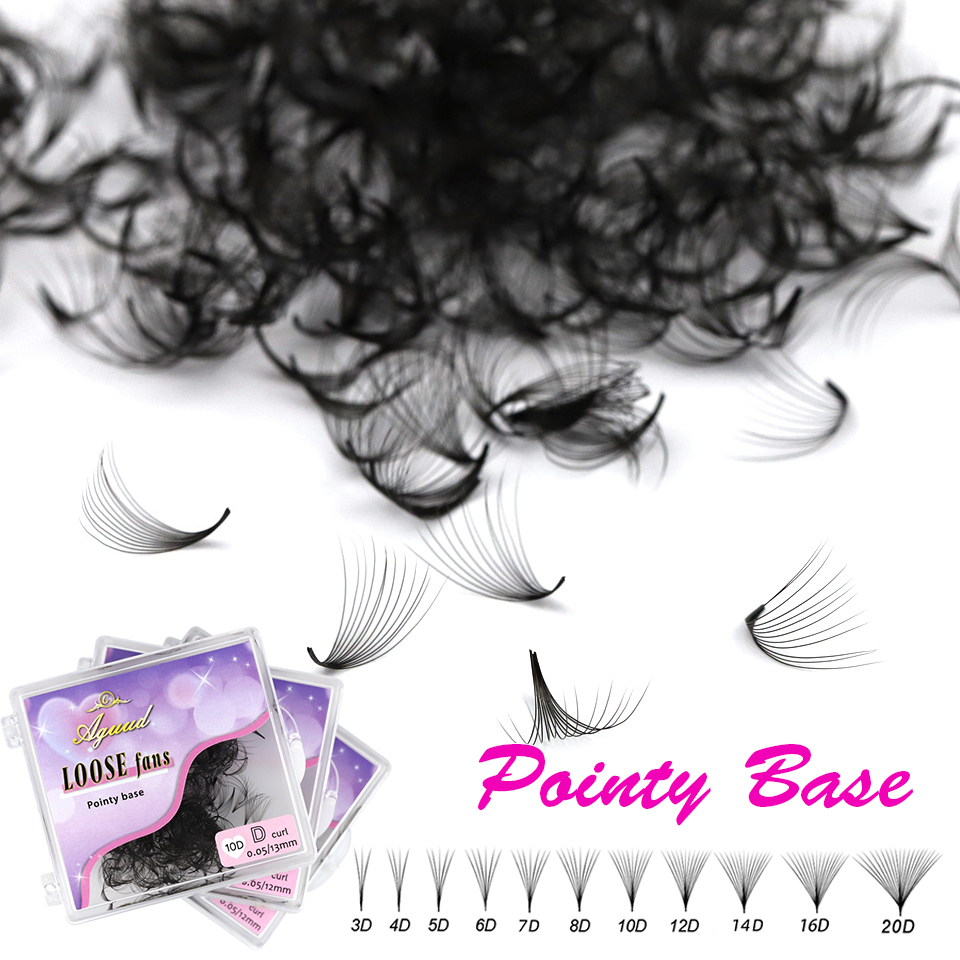 AGUUD All Size Loose Fan Eyela - Eyelash Extension Mega Volume recension och pris