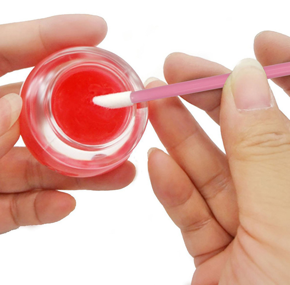 Disposable Lip Brush 100Pcs Ey - Eyelash Extension Options recension och pris