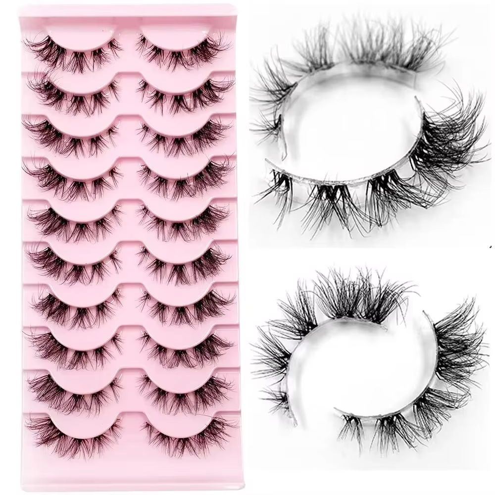 Segmented Lashes Manga Lashes  - Eyelash Extension Cat Eye Wispy recension och pris