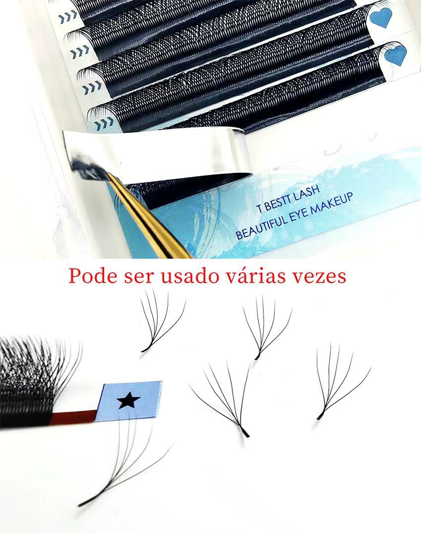 Tbestt 6DW Shape Lashes YY Eye - Eyelash Extension Yy recension och pris