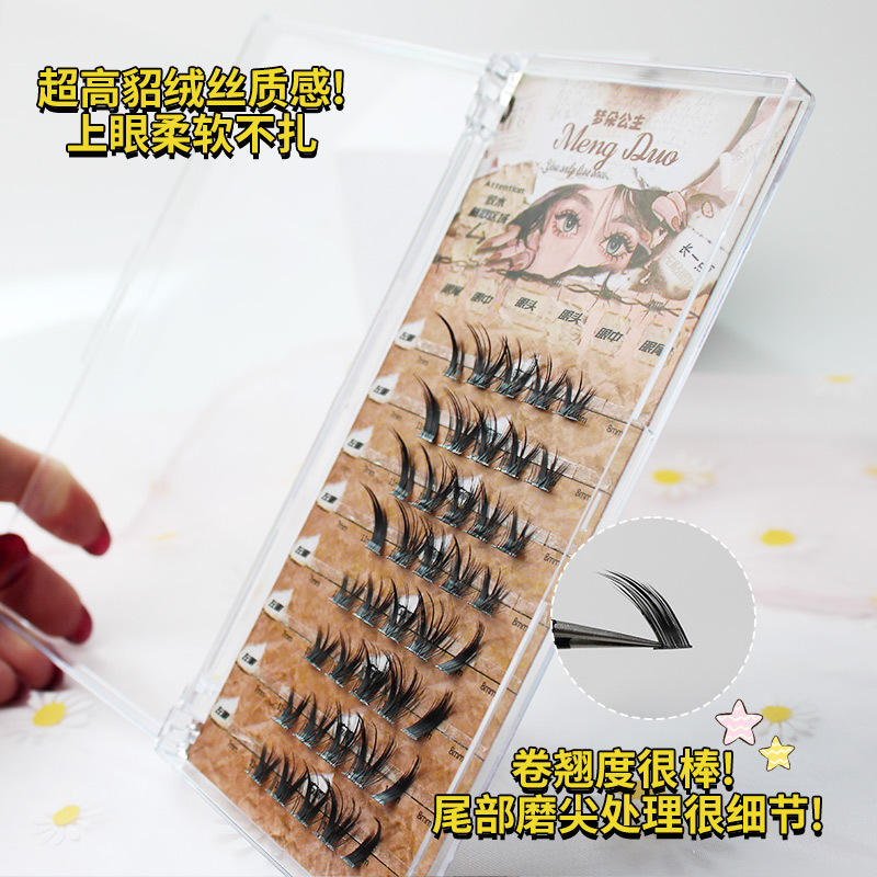 New Cat Eye Mink Eyelashes 3D  - Eyelash Extension Cat Eye Wispy recension och pris