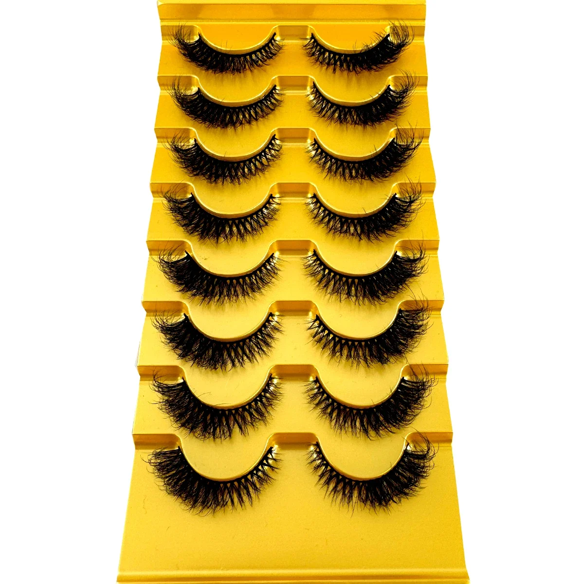AMSDCN New 8 pairs of cat eye  - Eyelash Extension Cat Eye Wispy recension och pris