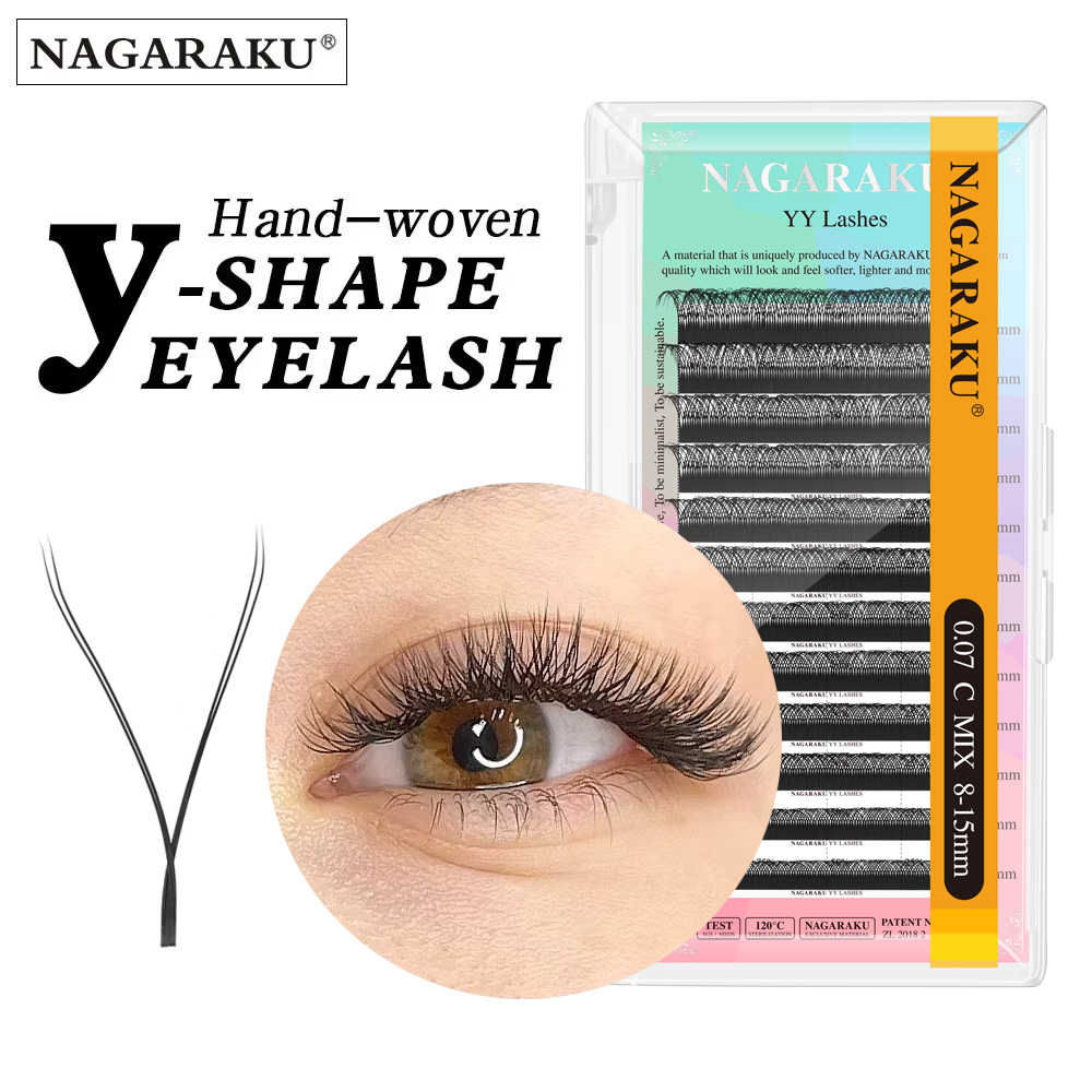 NAGARAKU YY Shape Hand Woven P - Eyelash Extension Yy recension och pris