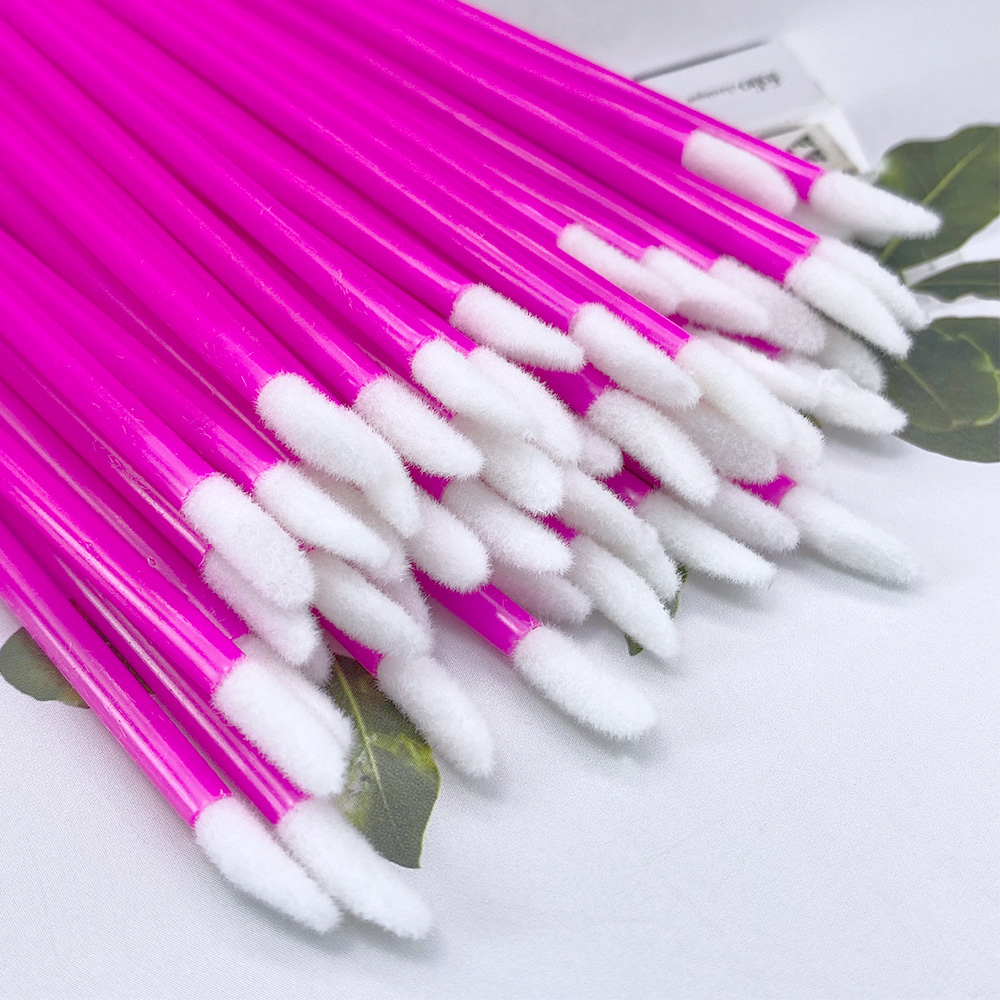 100Pcs Disposable Lip Brush Ey - Eyelash Extension Options recension och pris