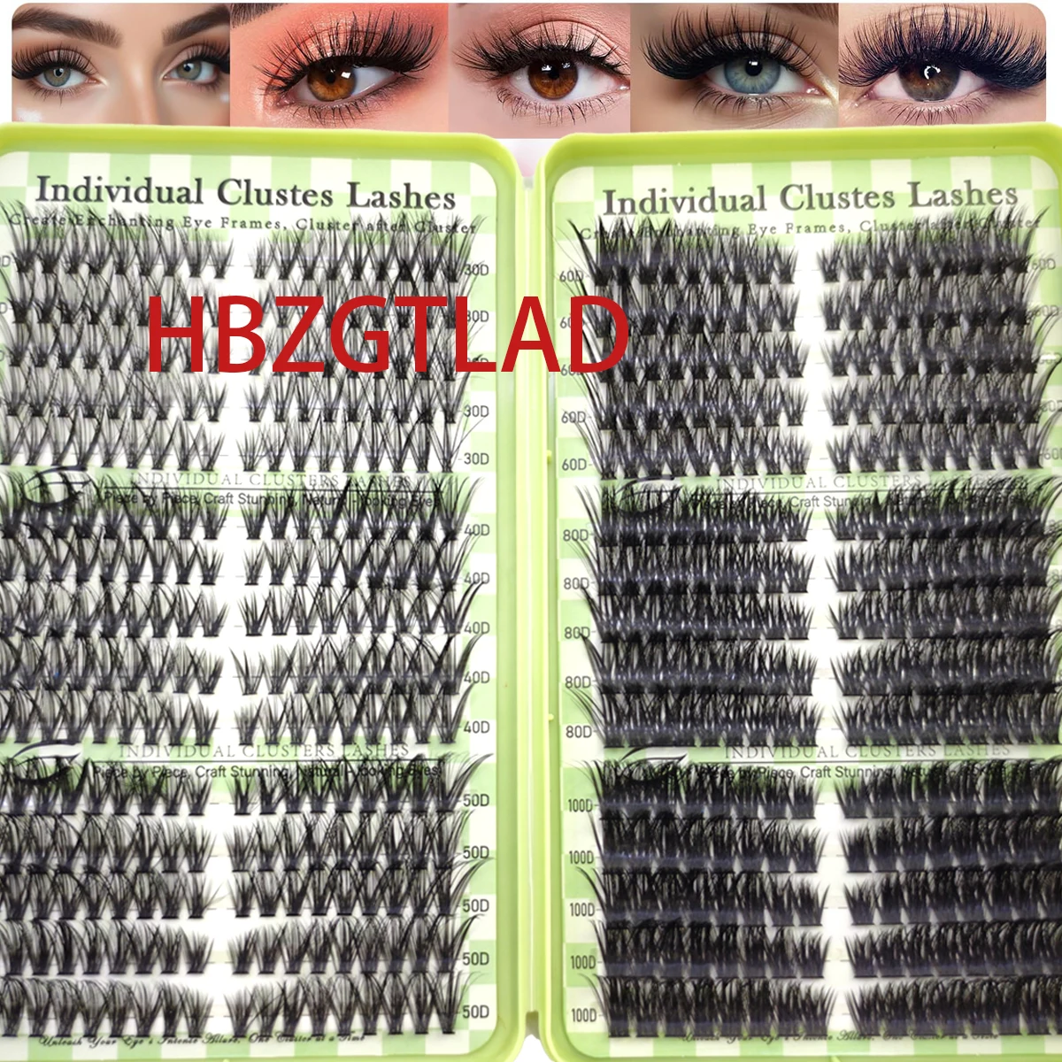 AMSDCN Lash Clusters book DIY  - Eyelash Extension Mega Volume recension och pris