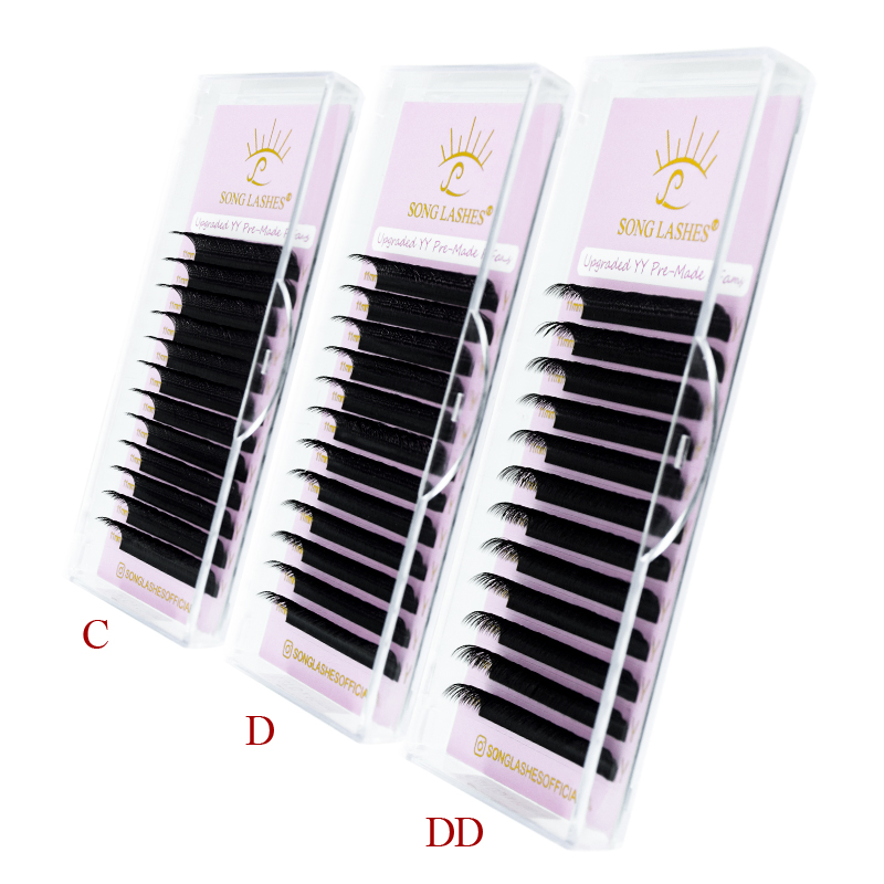 SONG LASHES New Premade Fans Y - Eyelash Extension Yy recension och pris