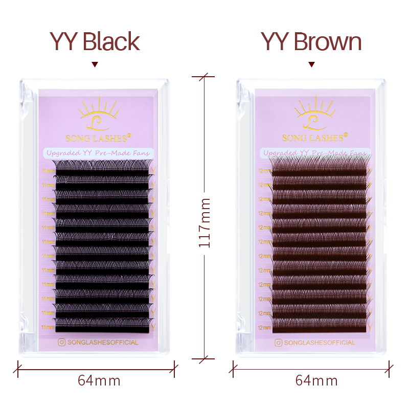 SONG LASHES New Premade Fans Y - Eyelash Extension Yy recension och pris