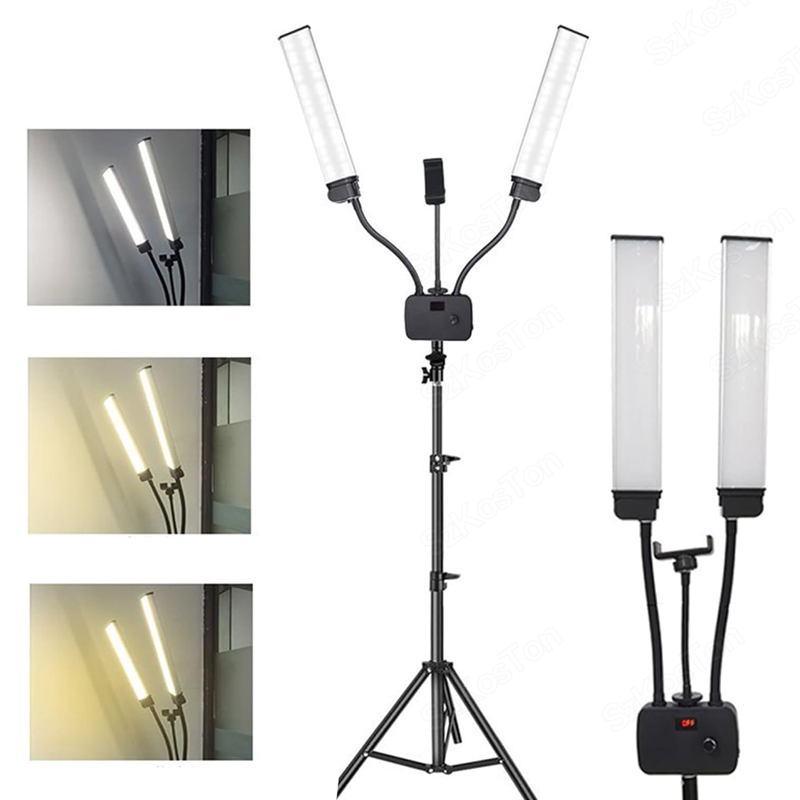 45W Flexible Double Arms LED F - Video Eyelash Extension recension och pris