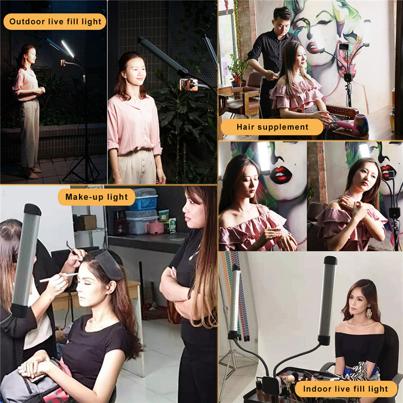 45W Flexible Double Arms LED F - Video Eyelash Extension recension och pris