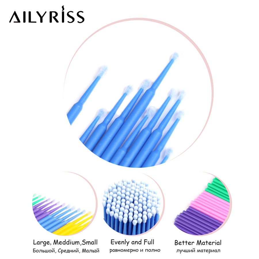 500pcs/lot Disposable Applicat - Eyelash Extension Class recension och pris