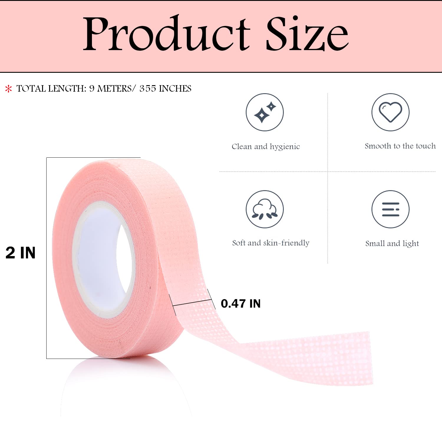 6 Rolls Eyelash Tape,Adhesive  - Eyelash Extension Class recension och pris