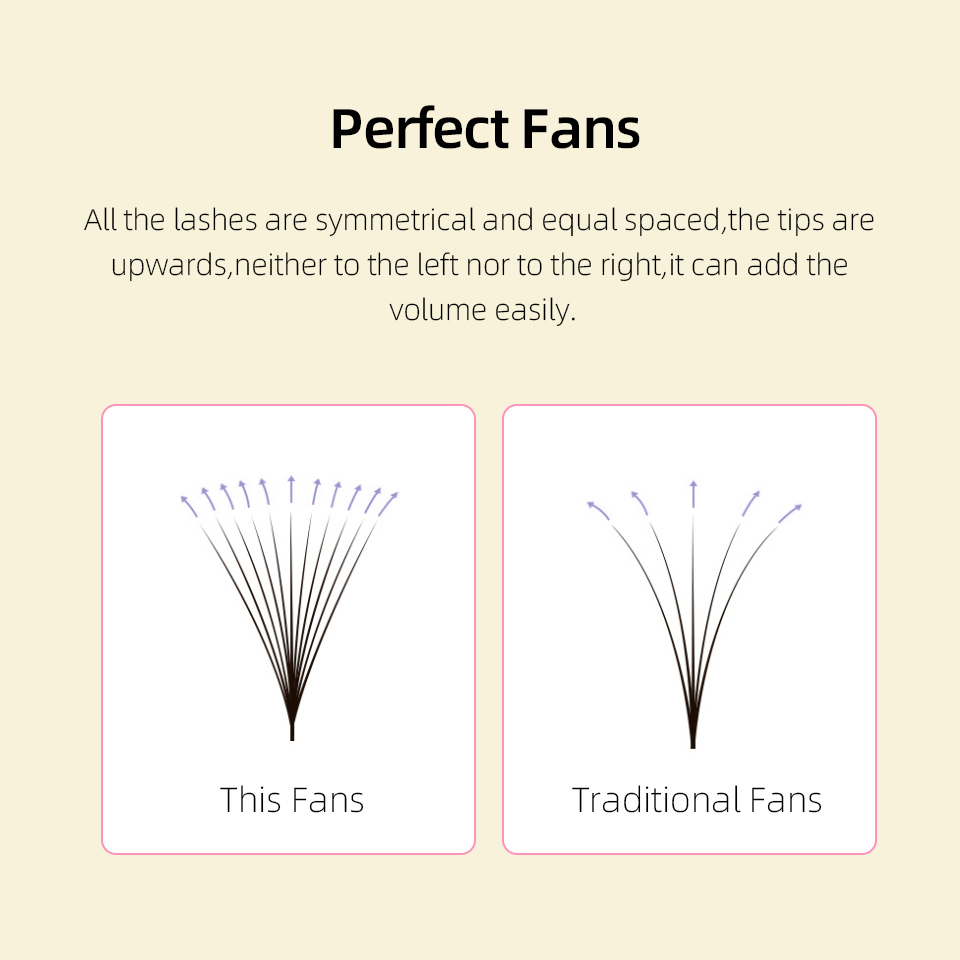 Lashprofessor XL Tray 3D 4D 5D - Eyelash Extension Mega Volume recension och pris