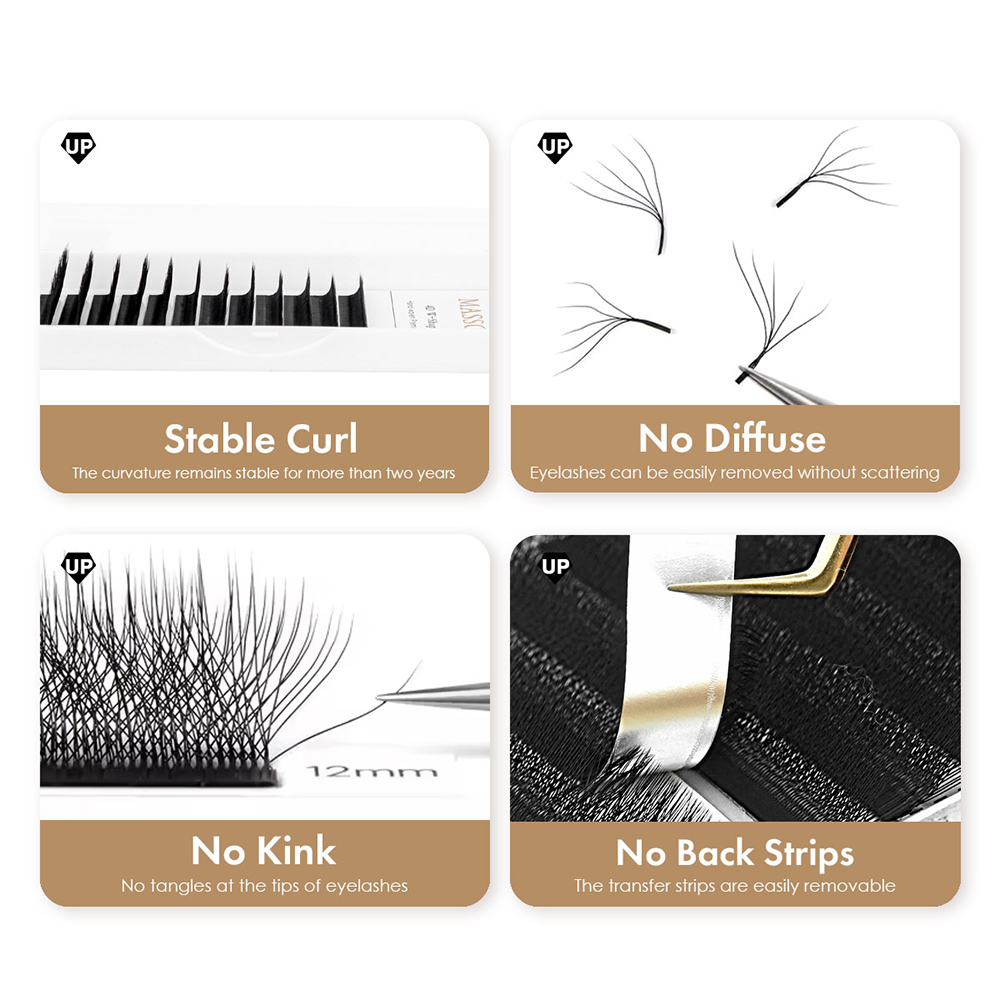MASSCAKU L LU M Curl YY/W Shap - Eyelash Extension Yy recension och pris