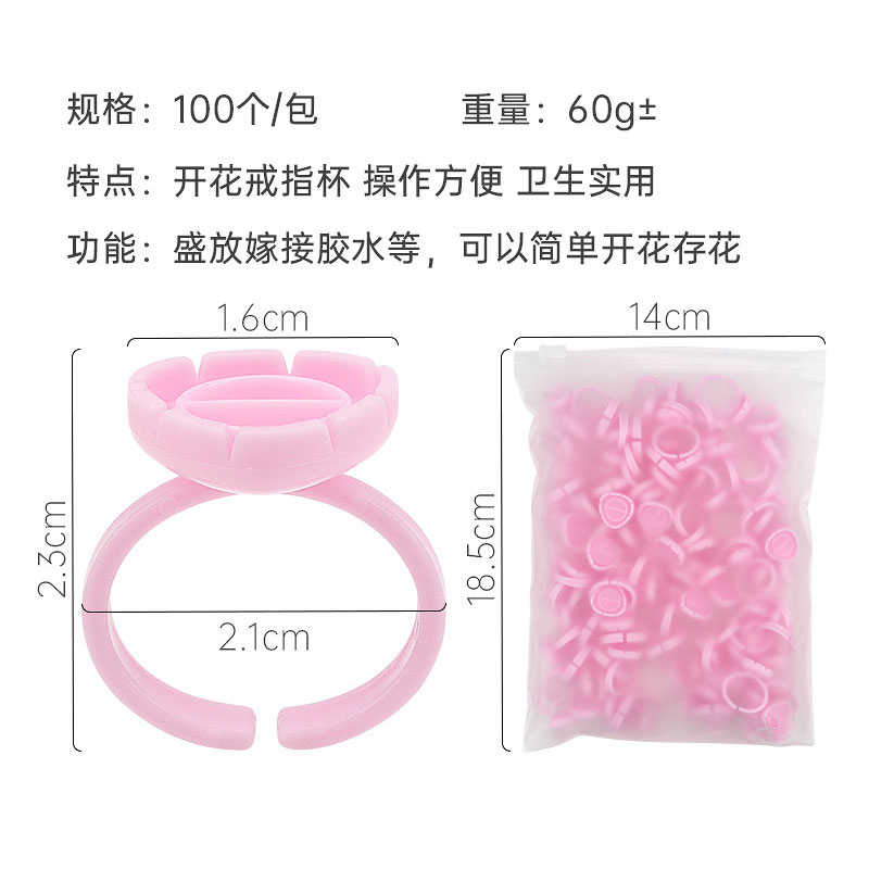 100Pcs Disposable Eyelash Exte - Eyelash Extension Class recension och pris