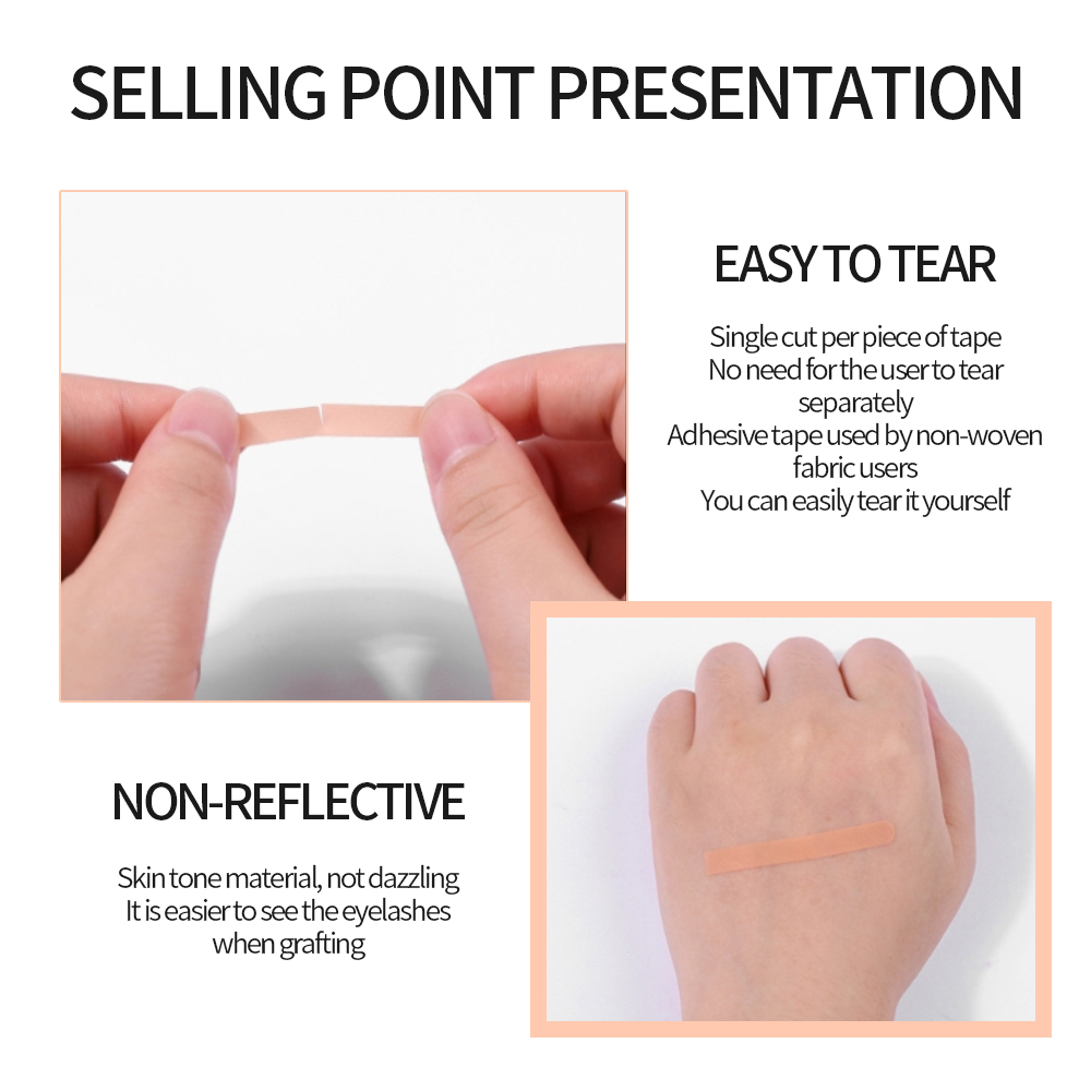 10/20pcs Eyelash Tape Non Wove - Eyelash Extension Class recension och pris