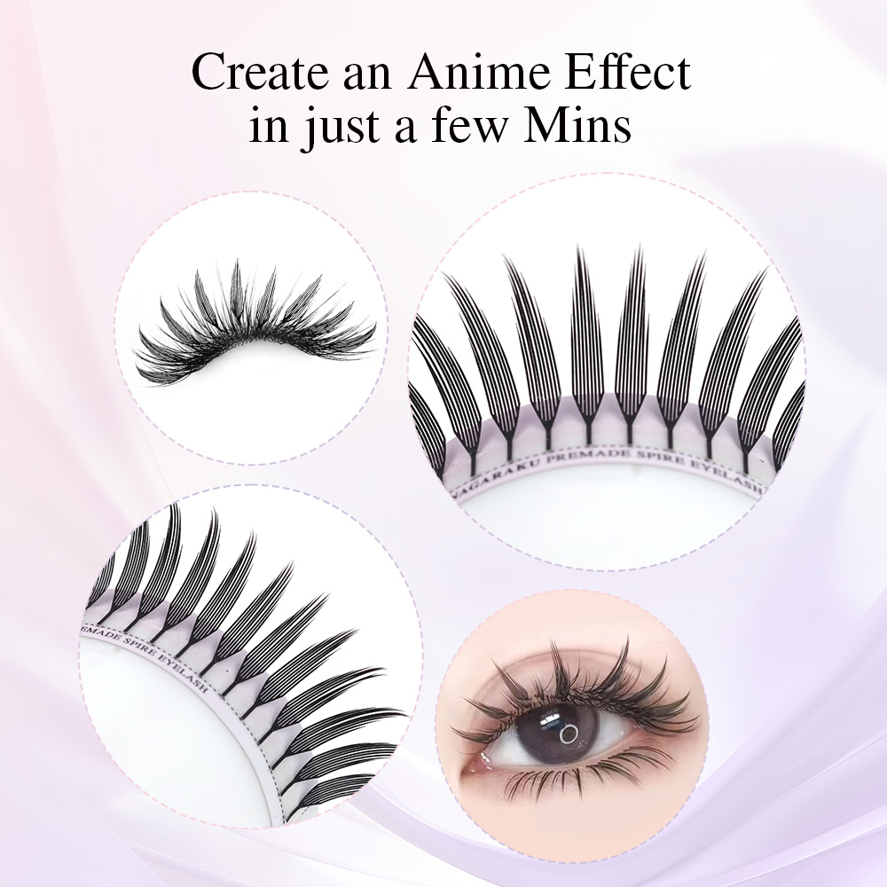 NAGARAKU Premade Spire Eyelash - Eyelash Extension Yy recension och pris