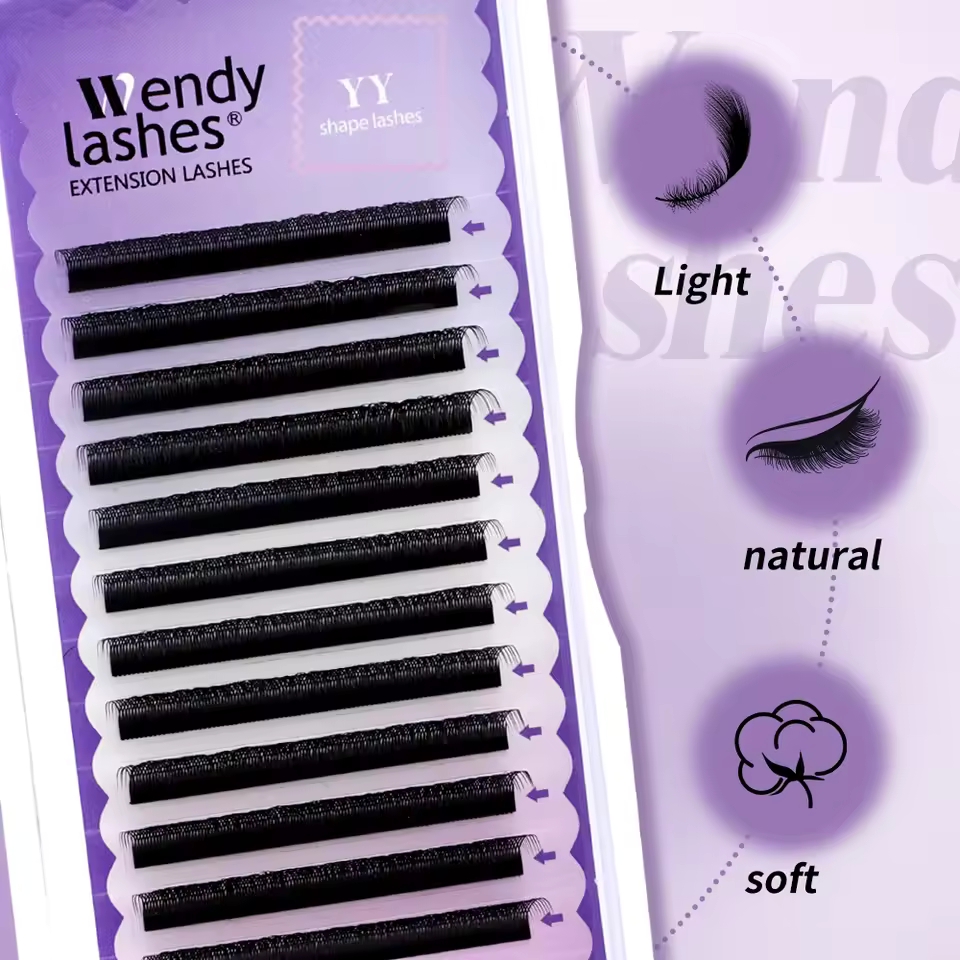 WENDY 2D YY Shape C/D Curl Eya - Eyelash Extension Yy recension och pris