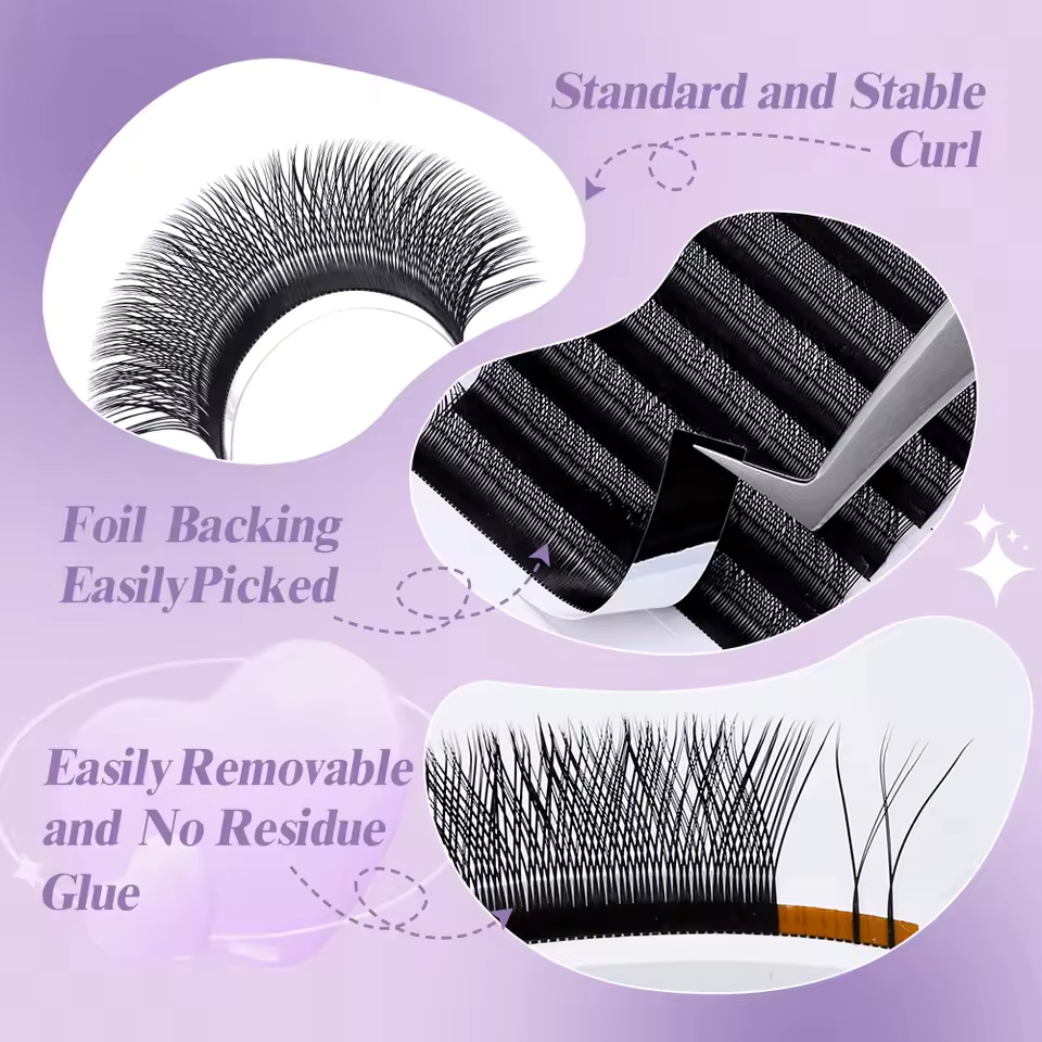 WENDY 2D YY Shape C/D Curl Eya - Eyelash Extension Yy recension och pris