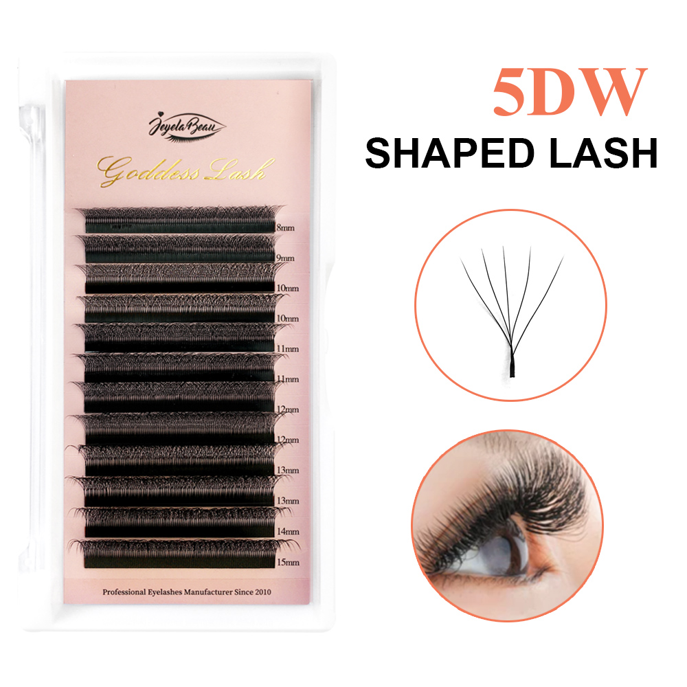 Goddess 5D W Shape Lashes Big  - Eyelash Extension Mega Volume recension och pris