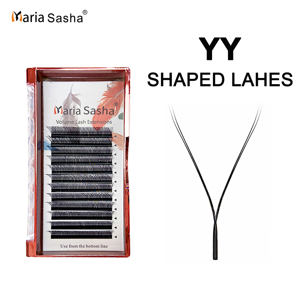 MARIA YY Shaped Eyelashes Clus - Eyelash Extension Yy recension och pris