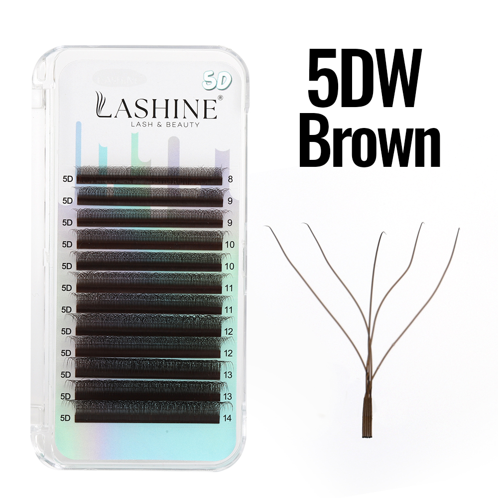 LASHINE Brown YY/3D/4D/5D W Sh - Eyelash Extension Yy recension och pris