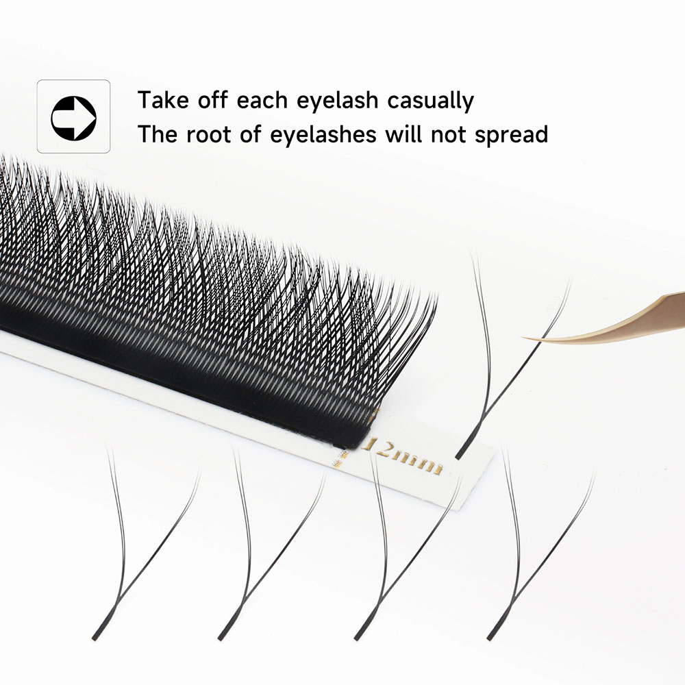 XIUSUZAKI W Shaped Lashes Bloo - Eyelash Extension Yy recension och pris