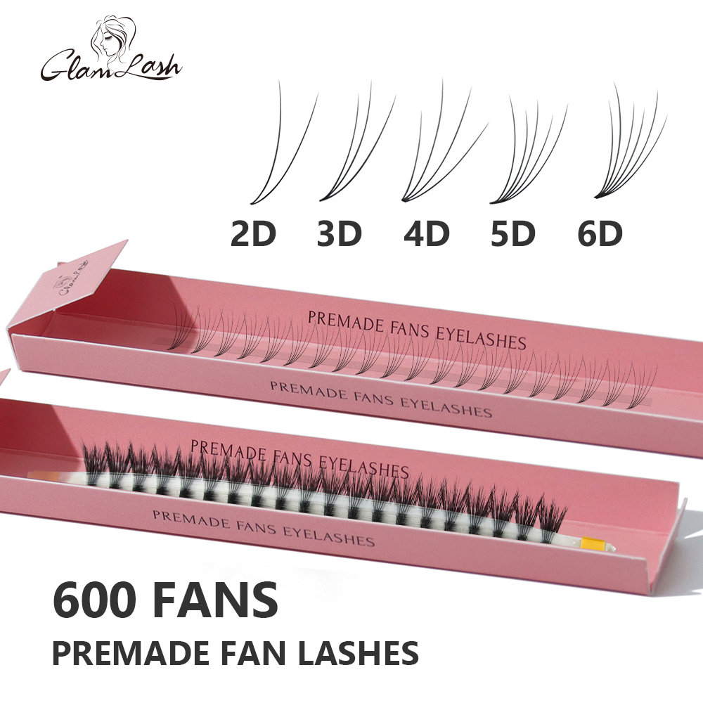 GLAMLASH Premade Volume Fan Ey - Eyelash Extension Mega Volume recension och pris