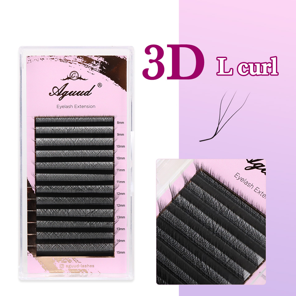 AGUUD L M W Shape Lashes 3D Cl - Eyelash Extension Yy recension och pris