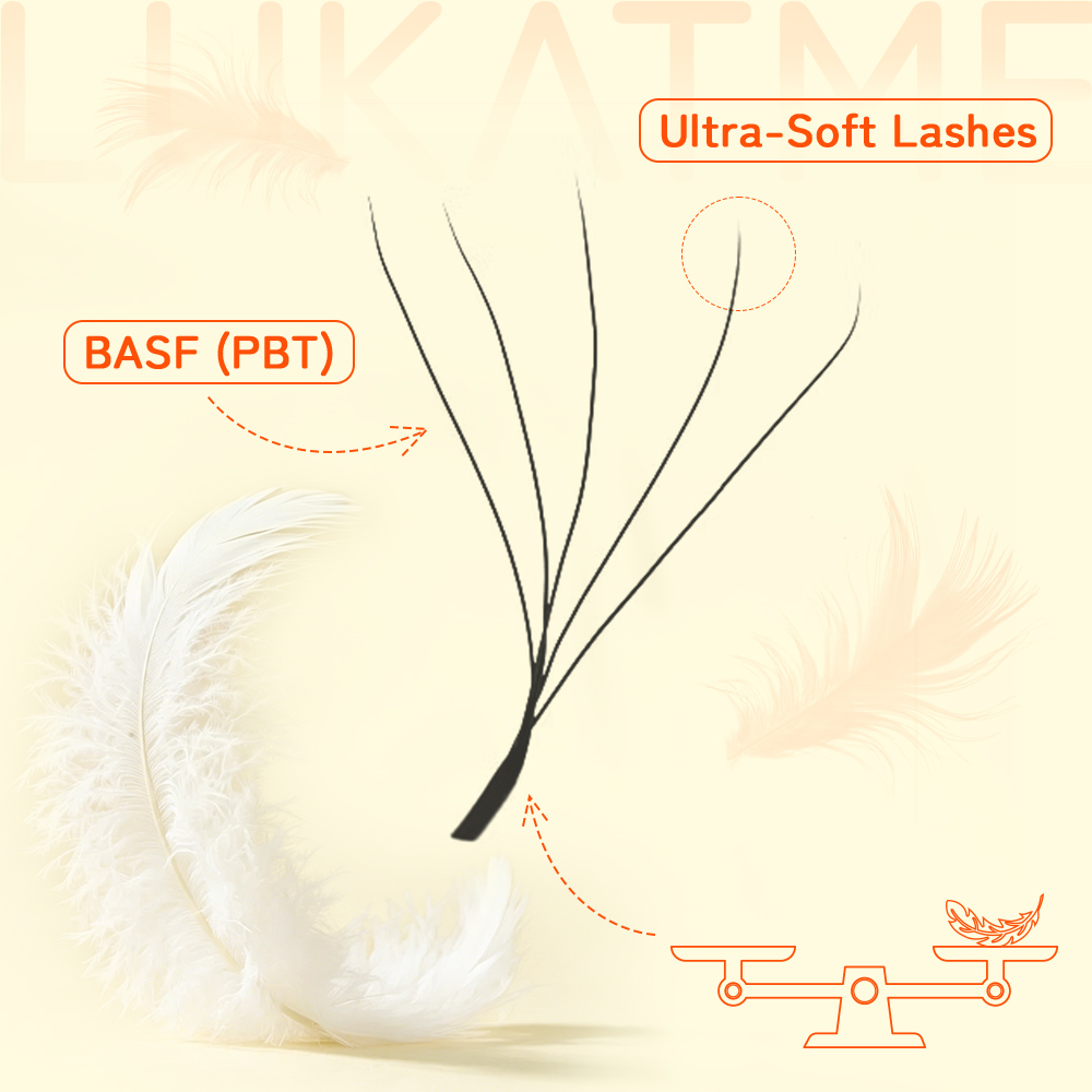 LUKATME 5D 6D 7D W Clover Eyel - Eyelash Extension Mega Volume recension och pris