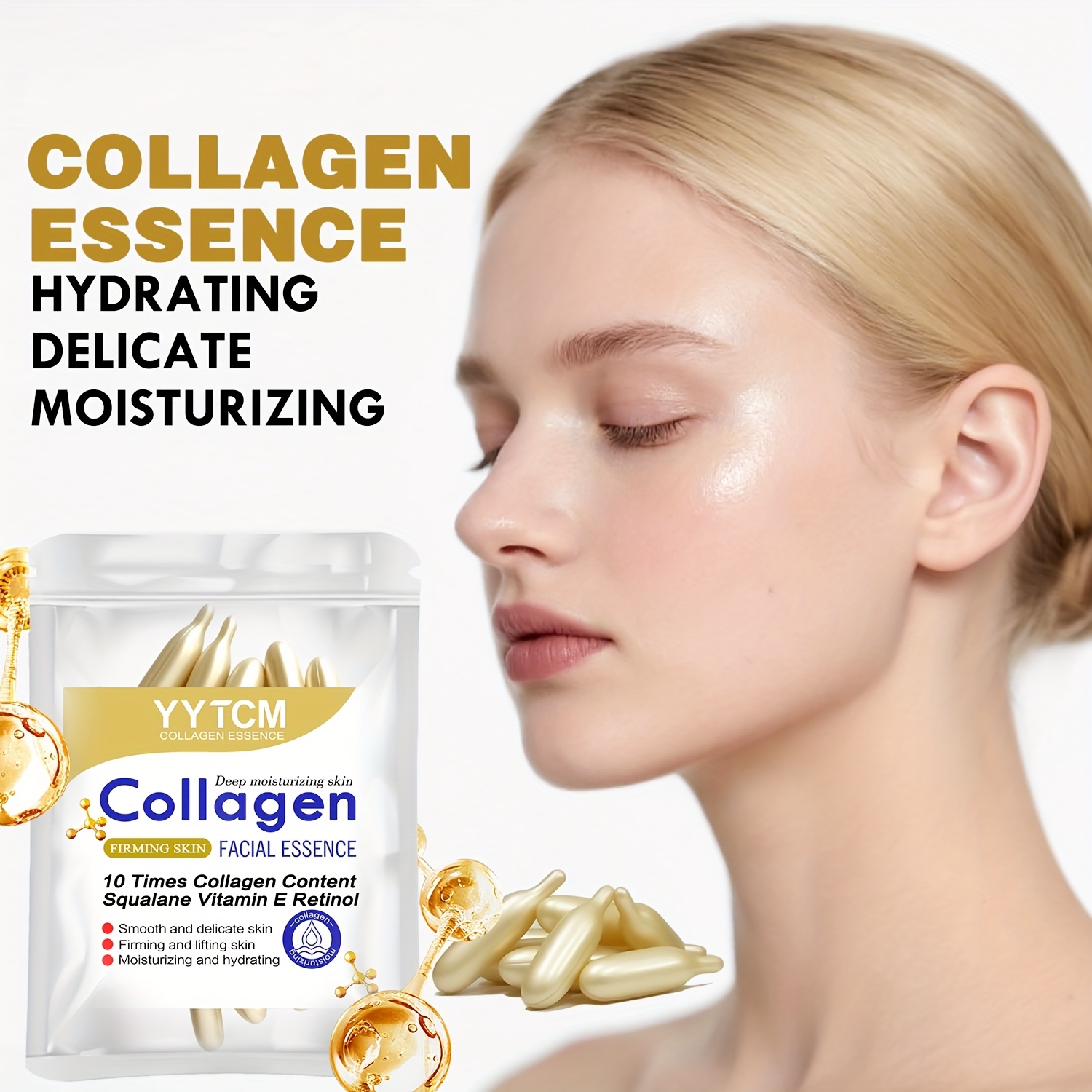 Collagen Firming Capsule Serum - The Ordinary Serum Hyaluronic Acid recension och pris