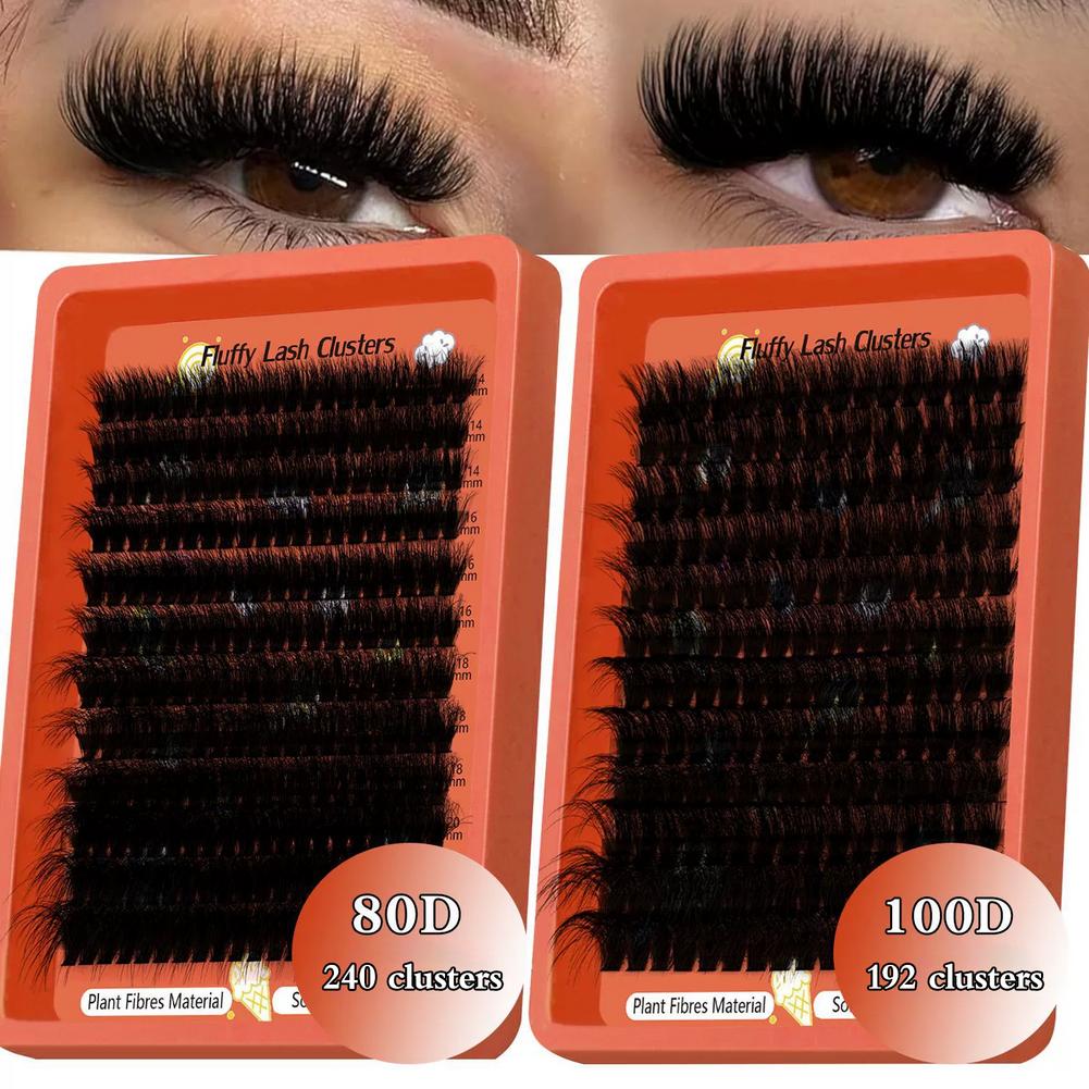 Russian Volume Lash Clusters K - Eyelash Extension Mega Volume recension och pris