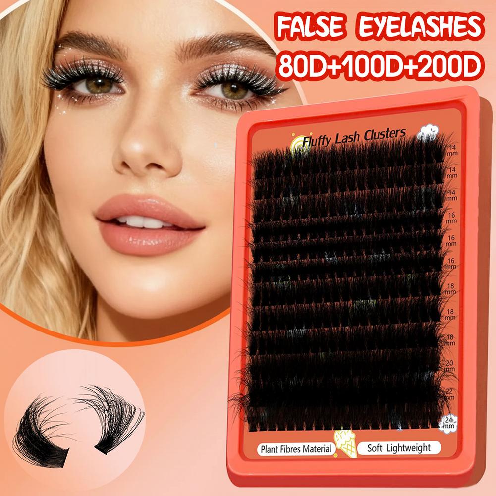 Russian Volume Lash Clusters K - Eyelash Extension Mega Volume recension och pris